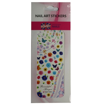 RONNEY - Naklejki wodne na paznokcie NAILART